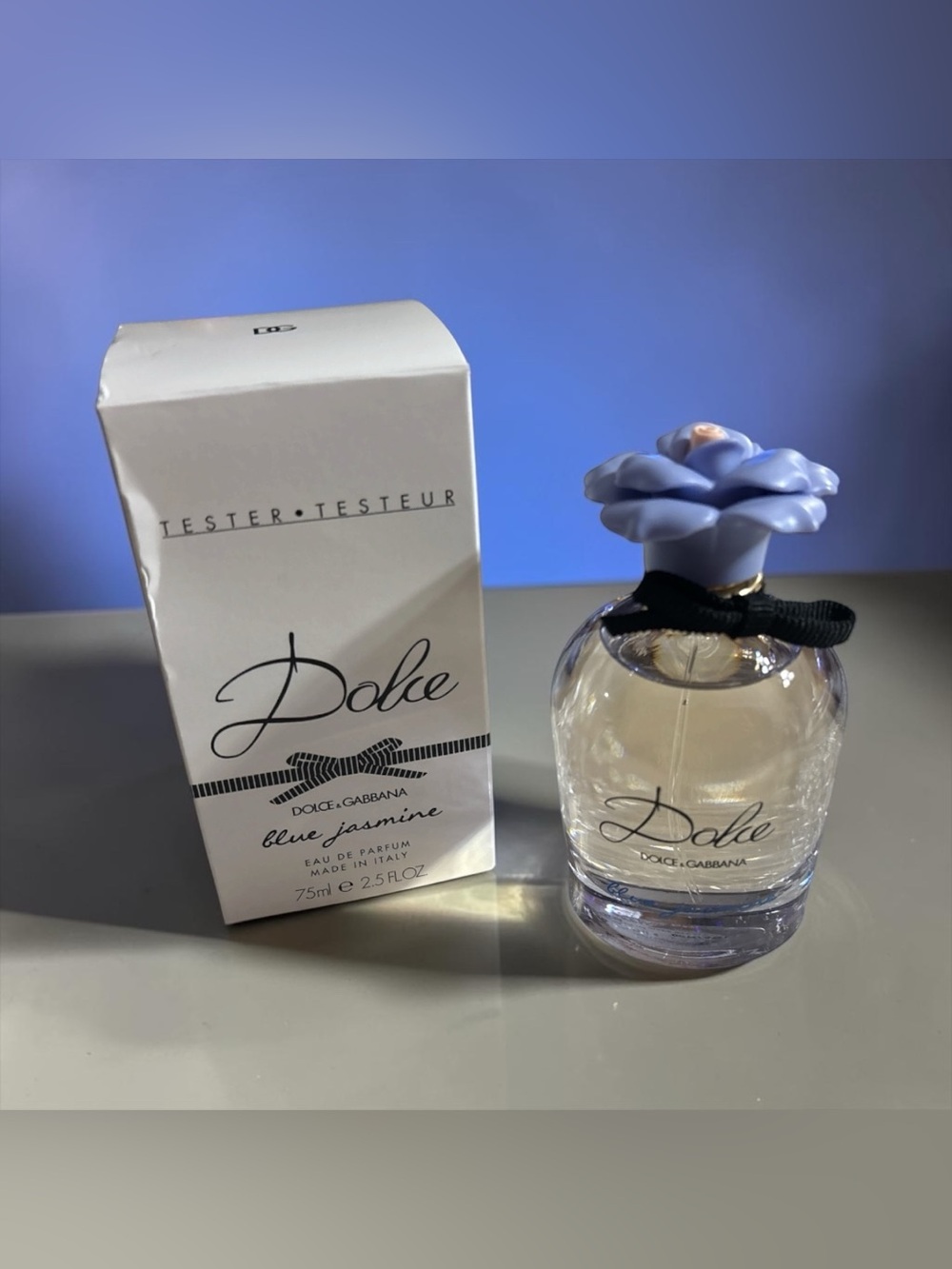 NIB Dolce- Dolce & Gabbana Blue Jasmine - 2.5oz/75ml